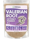 XPRS Nutra Valerian 根提取粉 4:1 - Premium Valerian 根粉 认知 - Vegan 友好草药睡眠辅助(4 Ounce)