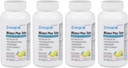大JOR Mintox Plus Tabs - Antacid Plus Anti-Gas Tables - 帮助快速再信酸消化,心烧,酸胃,和气体 - 柠檬薄荷 Flavored - 100 Count (4 Pack)