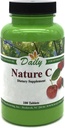 每日制造性质C(来自Acerola Cherry的维生素C) 每瓶100块