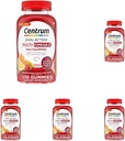 Centrum Multime Gummys Multi+Omega 3 双重行动,成人多维他明,Multivitamin/Multiminar/Omega 3 补编,草莓/莱蒙/橘梗-110 伯爵(5册)