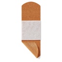 Curad Quick Straff Fabric 粘贴带,带易应用包装,带宽大小为 1 x 3英寸, 100 个计数