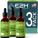 E2H 氯脂液滴 -- -- 天然能源促进剂、免疫系统支持和内除臭剂 -- -- 薄荷火焰 -- -- (3瓶)