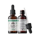 Buchu Tincture,有机Buchu 提取物(Agathosma Betuina) 干叶健康补充剂,冷前置有机蔬菜中的非GMO 2 oz, 670 mg