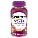 Centrum Multimies Gummy Multivitamin for Women, 含有维生素D3, B和抗氧化剂的多维他命/多维他命补充剂, 各类水果火焰 - 170个计数