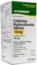 Perrigo Cetirizine 氯化氢片剂 10mg, 300-Count