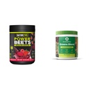 天然燃料 火豆粉 美味的Acai Berry Pomegrant, 专注和神奇的草绿色 混合超级食品: 超级绿色 花粉 平滑混合 助推能源