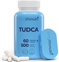 TUDCA - Tauroursodeoxycholic Acid Bile Salt,每服500毫克和60个蔬菜卡普尔,为肝脏健康、天然成份、30天供应而制作,美国