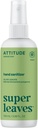 ATITUDE Hand Sanitizer Spray、EWG 验证、杀死Germs和细菌、Vegan 和 Plant-Based、成人和儿童安全、橄榄叶芽、3.38 Fl Oz(蒸瓶)