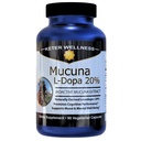 Mucuna Pruriens L-Dopa – 20% L Dopa Velvet Bean 提取,多巴胺Mood 支持补充,超聚焦,能量和峰值性能的天然脑健康促进器,90卡普尔