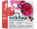 UpSpring 牛奶流 电解质 母乳喂养补充品 饮料混合剂 与 Fenugreek | Berry Flavor | 哺乳补充剂 支持母乳供应和恢复电解质 | 16 饮料混合剂