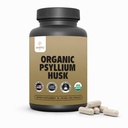 有机lium壳(Phyllium Husk Capsules 750 mg),Gut Health的天然纤维补充物* - Phyllium Husk粉末的替代品,Zealthy Life,250 Capsules