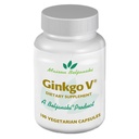 Beljanski 产品 - Ginkgo V - 饮食补充 - Ginkgo Biloba 摘录 - 100卡普勒