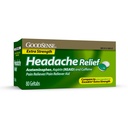 GoodSense Extra Starge Headache Relief Geltabs, Acetaminophen, Aspirin (NSAID) and Cafeine, 80 Counter (英语:80 Count) (美国英语).