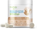 (原始内容存档于2018-09-21) (英语). GREENPEOPLE Bovine Colostrum Tables Chewable, 40% IgG QQ Colostrum 补充免疫支持, Gut Health 120 Counter