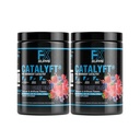 FXSUPS 催化剂 预工粉饮 男女 Blitz Berry Blast Mix 配有 Creatine, Cafeine & Beta-Alanine QQ 最佳能源泵 肌肉增益和焦点 40 服务(2-Pack)