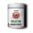 Ekkovision Creatine 单水合物粉末、微粒化、Raspberry 西瓜、男女工作前和工作后补充、能源支助、易混合的摇摆、滑动和饮料、100种服务