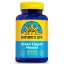 自然生活绿色 浸泡Mussel 1500 mg - 新西兰绿色 浸泡Mussel 补充 自然食用Omega 3脂肪酸 - 60天保障,实验室验证 - 30名服务员,90名卡普尔