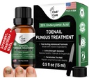 FOOT CURE Toenail Fungus 指甲治疗、钉修、Toenail 软化器、黄趾甲治疗、内生钉和足部Fungus治疗外力(包1)