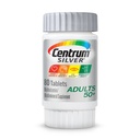 Centrum Silver Multivitamin for Adults 50 Plus, Multivitamin/Multiminal Supplement, Vitamin D3, B-Vitamins, Gluten Free, 非GMO 成份,支持老年人的记忆和认知 - 80 Ct