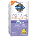 生命花园 产前 DHA Omega 3 鱼油补充剂-Minami自然产前,柠檬,60软胶