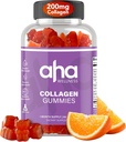 Collagen Gummys, hair, Skin, & Nails Collagen 支持补编, 200 mg of Collagen Peptides, Collagen for Men and Men, Colageno, 维生素C, 维生素E, & Zinc, 非GMO, 30 services