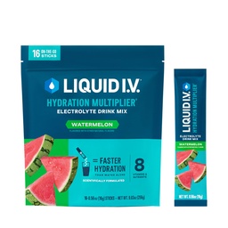 液态I.V. 水力倍增器 − 西瓜 − 电解石 ow  Drink 1 Pack(16架)