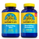 自然生活 努里兴·莫诺拉乌林 1000mg 250ct 保护锌 30mg 250ct 保护锌 30mg 250ct - Gut 健康与免疫支持 补充 - 来自Raw Coconuts的莫诺拉乌林,Chelated Zinc - 60日保障