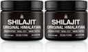 Shilajit纯喜马拉雅有机物Shilajit Resin 黄金等级 富尔维奇酸的男女100%纯 Shilajit,85+ Trace Minerals,能源实验室测试,免疫支持,30克(2包)