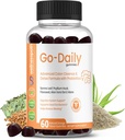 Go-Daily Advanced Colon Cleanse and Detox, 最佳口腔保健的亲生胶囊, 便秘和布洛廷的乳胶囊, 60 Gummys - Wellnesspath Rx and Health Solutions