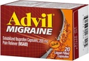 (原始内容存档于2018-09-21) (英语). Advil Migraine Pain Reliver, Solubilized Ibuprofen 200mg, 20 counter, 液态填充卡普勒斯, 强大的米格雷恩救济
