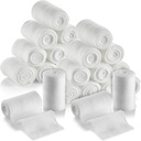 MEDca Gauze Bandage Rolls - 24 Pack, 2-英寸,4.1 Yards Per Roll,医用Gauze Bandage 用于伤者穿戴和急救箱