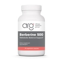 过敏性研究组 Berberine 500mg 补充 - 多面元素支持,支持健康胆固醇,印度巴贝利根,伪麻黄素,蔬菜卡普苏莱斯 - 90 Counter