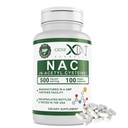 Genex Formulas NAC 500mg (100 Capsules) N-Acetyl Cysteine, Supports Liver Health - Non-GMO, Gluten Free, Vegan (3 Month Supply)