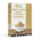 草药 Botanica Ashwagandha 根叶茶叶 草药茶叶补充剂 Ashwagandha 茶叶补充剂 Withania Somnifera 草药支持和强力 3-5毫米切口 8 Oz包