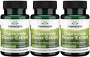 Swanson Chamomile Flower 抽取500毫克 标准到1.2% Apigenin 6 mg/ Capsule 60 Capsules 3 Pack