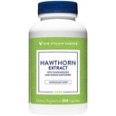 维生素shoppe Hawthorn提取器,配有标准化和全Hawthorn,支持心血管健康的强抗氧化剂,支持细胞健康(300 Capsules)