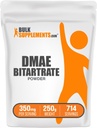 Bulk Assupports.com DMAE 比塔特酸粉 - 二甲基氨基乙醇比塔特酸,DMAE Assembly - 不受欢迎的 & Gluten Free, 350mg / service, 250g (8.8 oz) (Pack of 1)