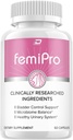 FemiPro支助补编 -- -- Probiotic Femi Pro Pills,FemiPro 24小时支持微生素 Probiome 尿液控制漏液健康,Femie Pro审查(60 Capsules)