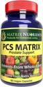 PCS矩阵 -- -- 健康前列腺下PSA水平 -- -- 100%的天然成分:Saw Palmetto、Rabdosia、Scute、Plantago Focium、Chrysantaomum、Ganoderma、Lotus种子 -- Vegan Capsules(60厘米)