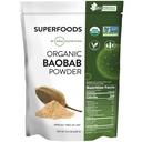 MRM 营养 有机 Baobab 粉末 超级食品 消化性健康 抗氧化剂 40种服务