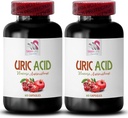 低尿酸快速 - URIC酸 - 低尿酸的自然途径,尿酸补充剂,Cranberry Supplements for Men, Pomegranate Juice, Pomegranate Supplement, Pomegranate 摘录 2B 120 Cap
