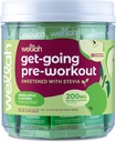 Wellah Get-Going Green Apple Flawared Pre-Workout Stickpacks (20位服务员) 绿色苹果品牌品牌 绿色苹果品牌