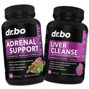 Adrenal Support Cortisol & Liver Cleanse Detox Supplement - Adrenal Fatigue Supplements for Cortisol Health - Liver Gallbladder Care Formula Capsules & Natural Milk Thistle Dandelion Supplements