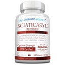 核准的科学类固醇 - 最佳固醇神经支持 - B维生素,镁,Alpha-Lipoic酸,BioPerine - Vegan - 60 Capsules