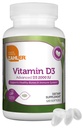 Zahler - 高级维生素D3 2000 IU Softgels (120 Counter) 科舍尔植物友好维生素D 支持免疫,骨,牙齿和肌肉健康 - D日报 D3 成人维生素补充 - 轻松燕子V