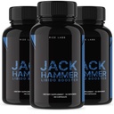 rize 实验室 - Jack Hammer Libido Booster 补充 男性,强大的所有自然公式 提高性能(180 Capsules)