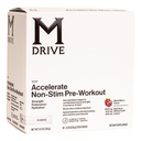 Mdrive 加速 预战粉末,单服务包,混合莓,30 Counter(非兴奋剂,混合莓)