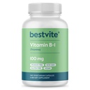 BESTVITE 维生素B-1 100mg(240个植物卡普尔) - 无 Stearates - 无磷酸ical - Vegan - 非转基因 - Gluten Free