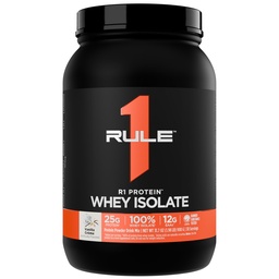 规则1 R1蛋白质 Whei Isolate - 有25g蛋白 & 6g BCAA 单自孤立和水解源进行工作回收(2英镑*,香草 Créme)