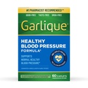 Garlique Garlic 提取补充剂,健康血压公式,无色素 & Vegan, 60 Caplets